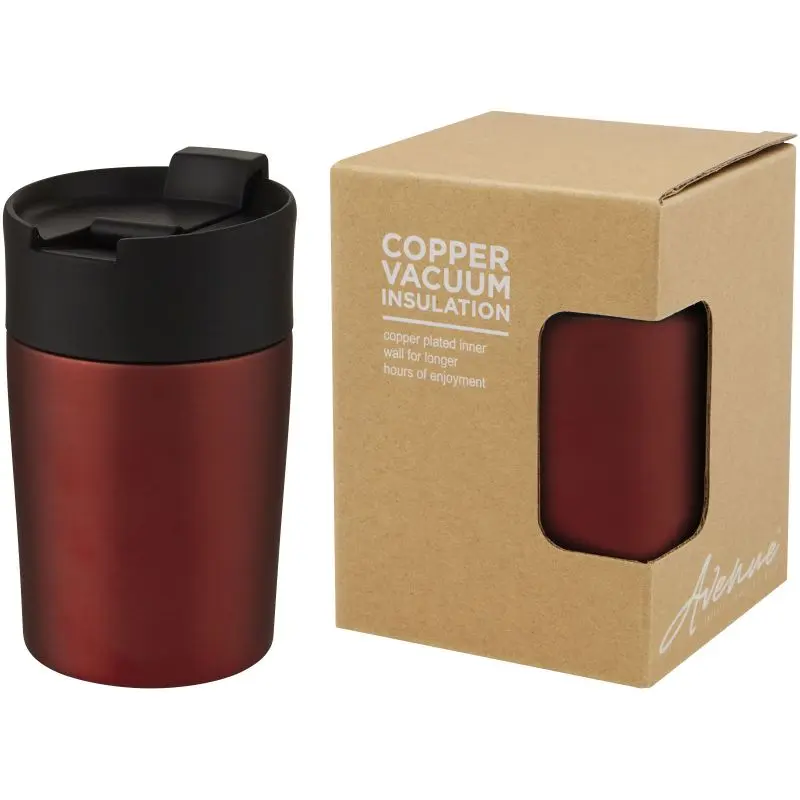 Jetta 180 ml Thermo-Isolierbecher aus Kupfer, Rot
