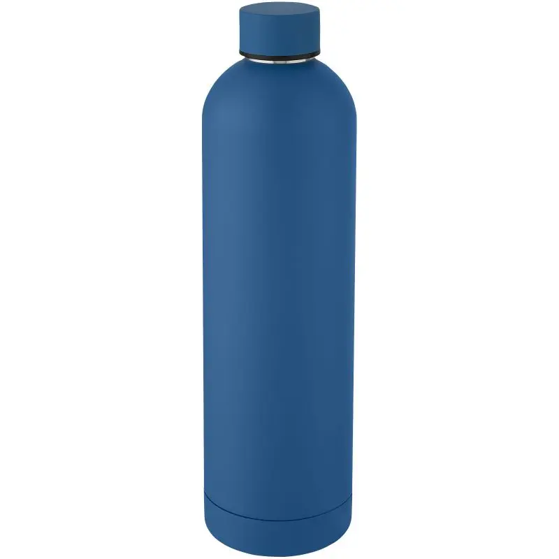 Spring 1 L Kupfer-Vakuum Isolierflasche – Technisches Blau für moderne Trinkbedürfnisse