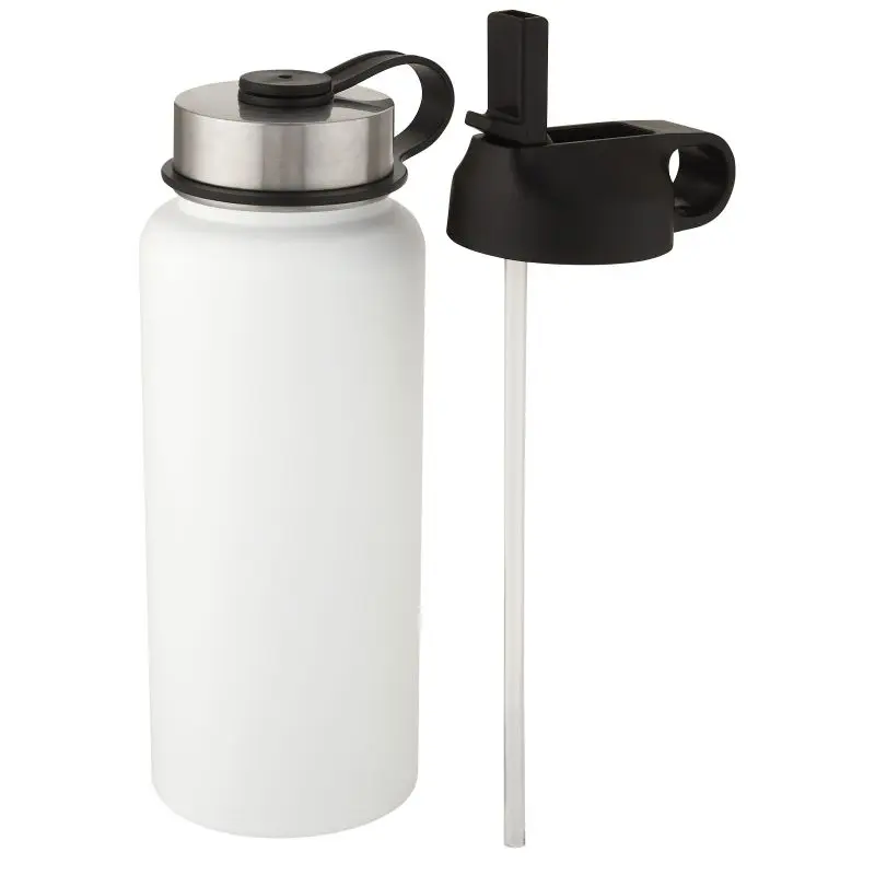 Weiß Supra 1L Doppeldeckel Kupfer-Vakuum Isolierflasche