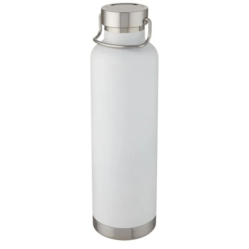 Weiß Thor 1L Sportliche Kupfer-Vakuum Isolierflasche