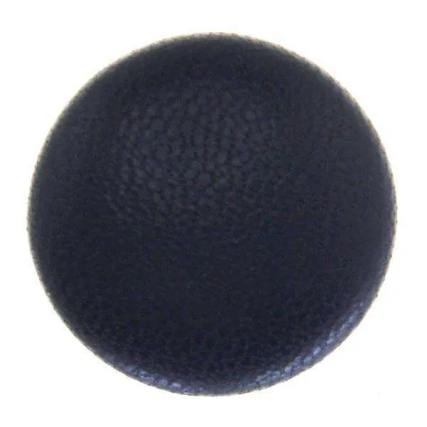 Lederknopf Bezogen Schwarz – Lederknopf SFPO-9