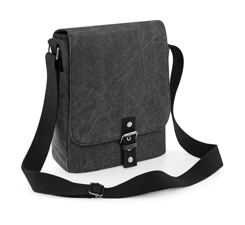 Vintage Canvas iPad®/Tablet Umhängetasche