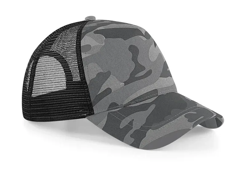 Camo Snapback Cap