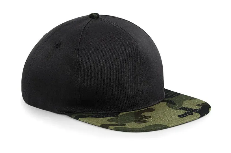 Camouflage Snapback-Cap
