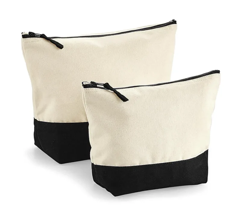 Tasche aus Canvas mit Farbverlauf am Boden