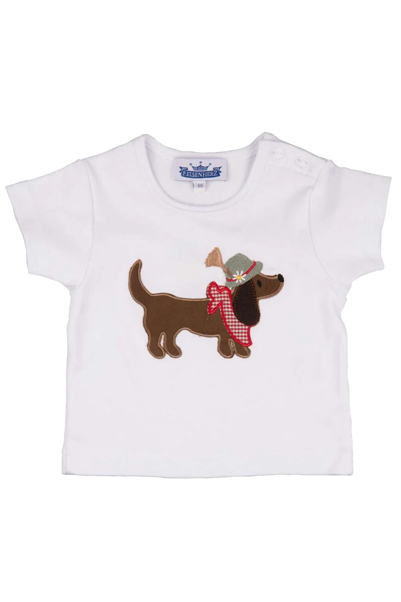 Baby Kinder T-Shirt Dackel
