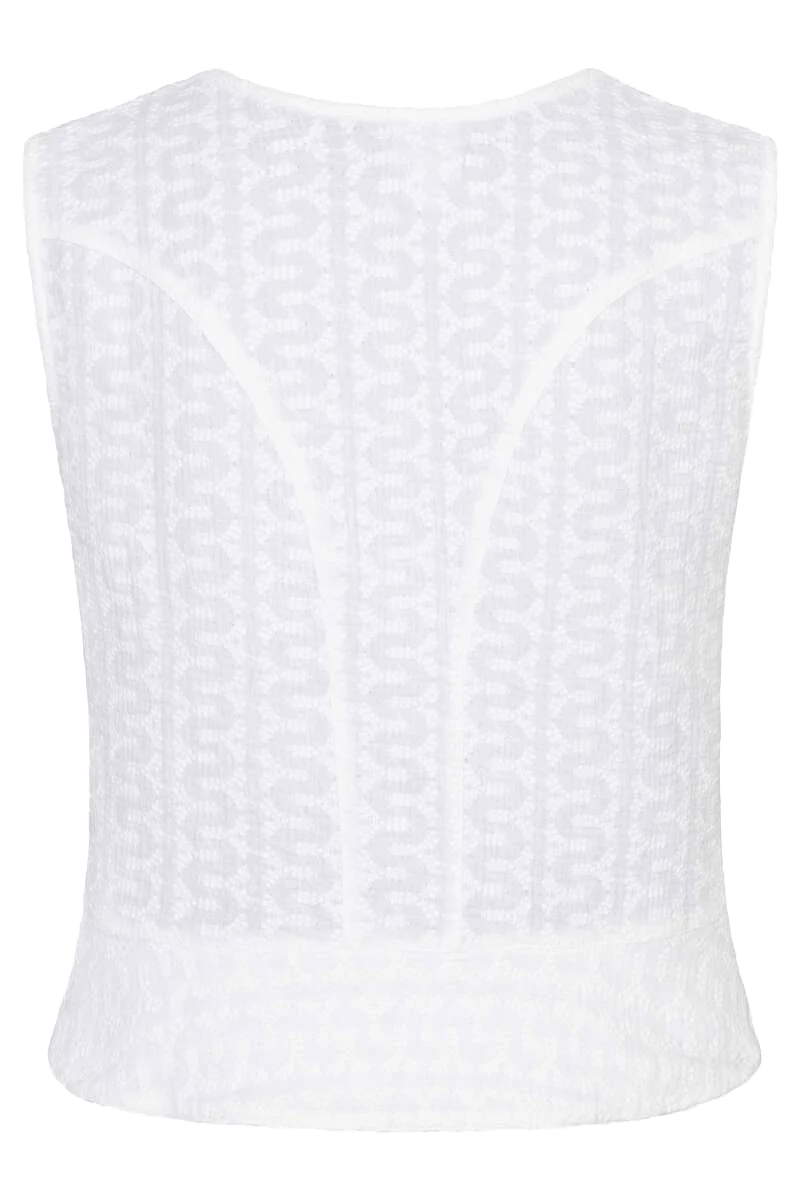 Trachtenbluse ärmellos