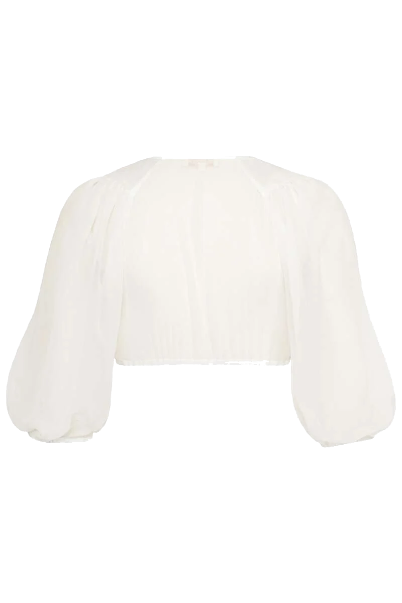 Dirndlbluse mit Ballonärmeln