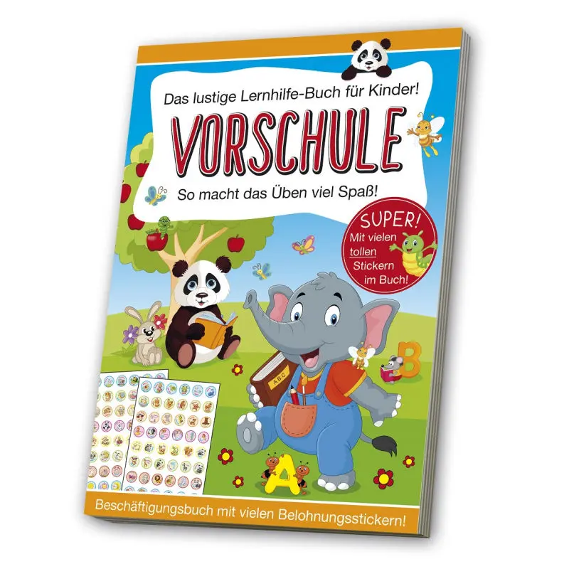 Lernhilfe-Buch Vorschule - Effektives Vorschultraining