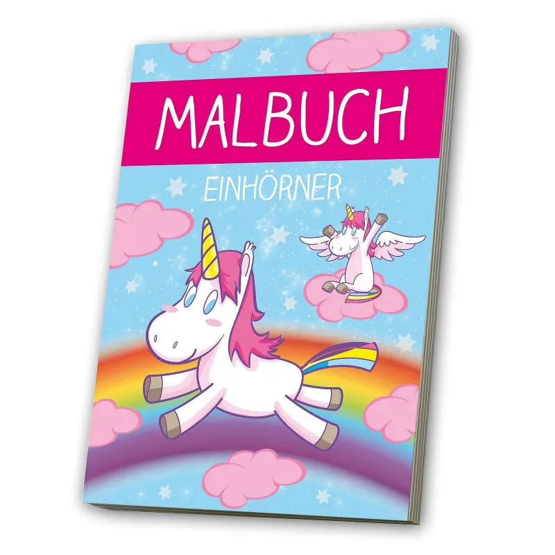 Malbuch Einhorn - Magischer Malspaß für Kinder