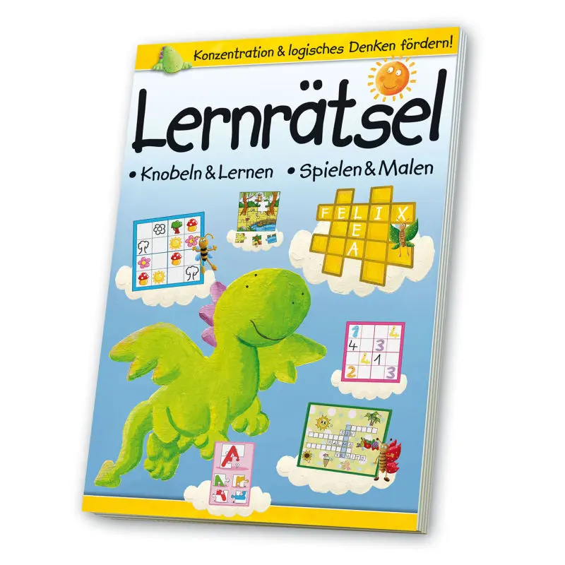 Rätselhaftes Lernbuch: Interaktive Aufgaben für spielerisches Lernen