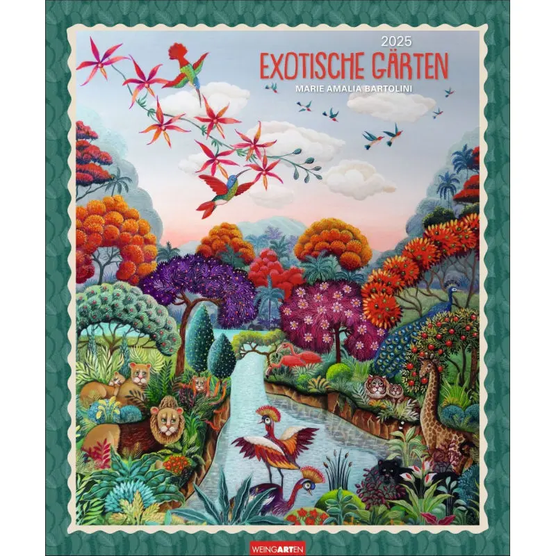 Art & Culture Calendar - Exotic Gardens Edition für ästhetische Inspiration
