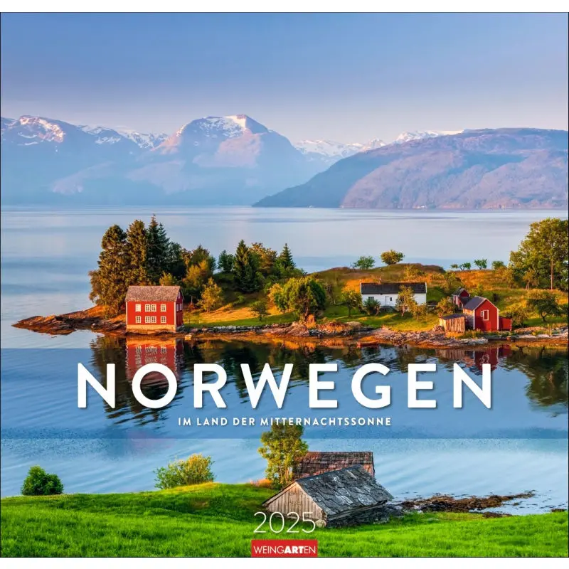 Natur- & Landschaftskalender 2024: Norwegens Wunder, Monatlicher Wandkalender
