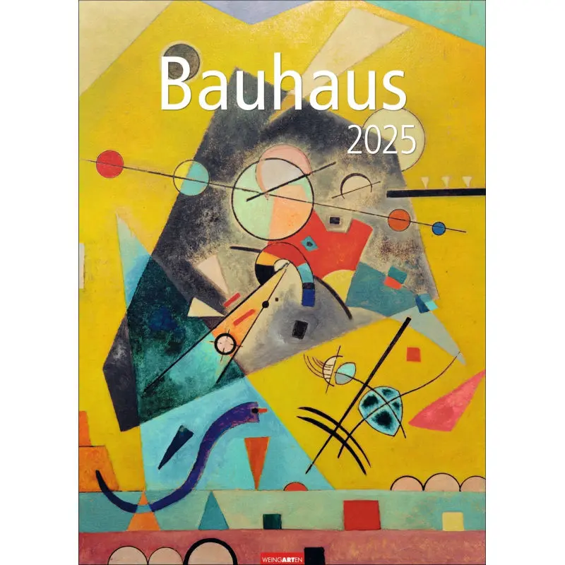 Kunst & Kultur Kalender 2024 - Bauhaus Edition Bauhaus Kunstplaner Kultureller Jahresorganizer