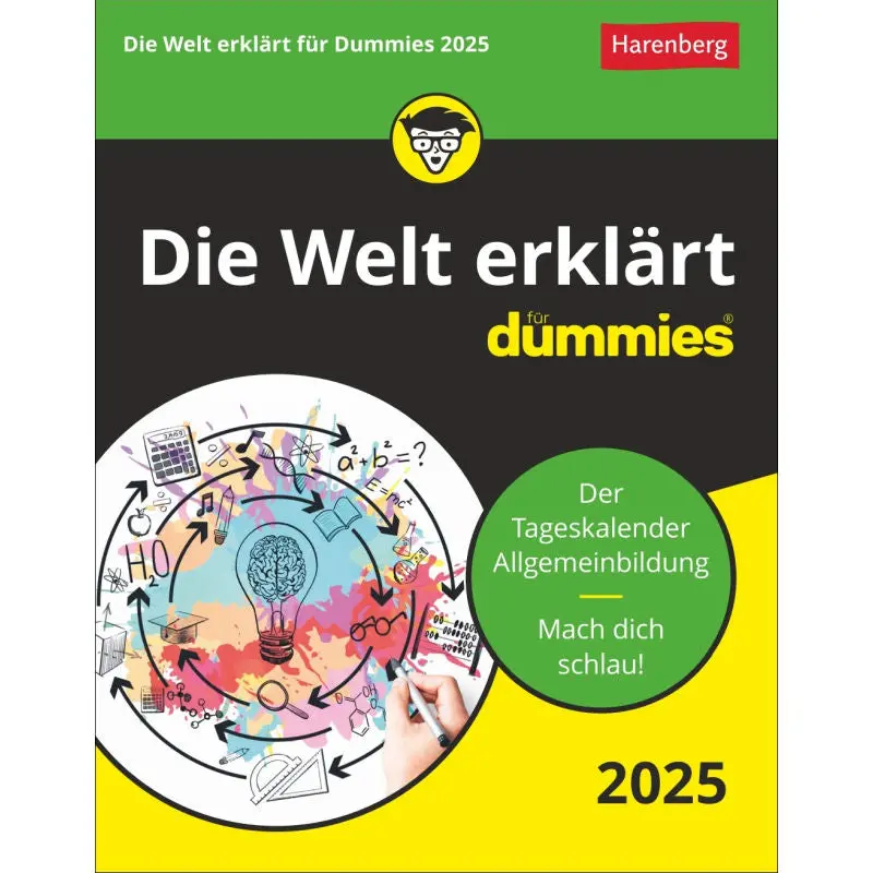 Wissen & Rätsel Kalender - Die Welt für Dummies erklärt - Täglicher Abreißkalender