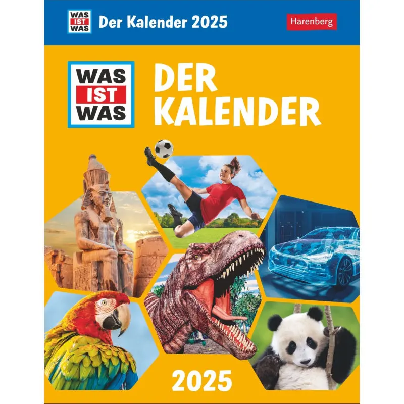 WAS IST WAS Kinder Tagesabreißkalender: Ein unterhaltsamer und lehrreicher Kalender für neugierige Köpfe
