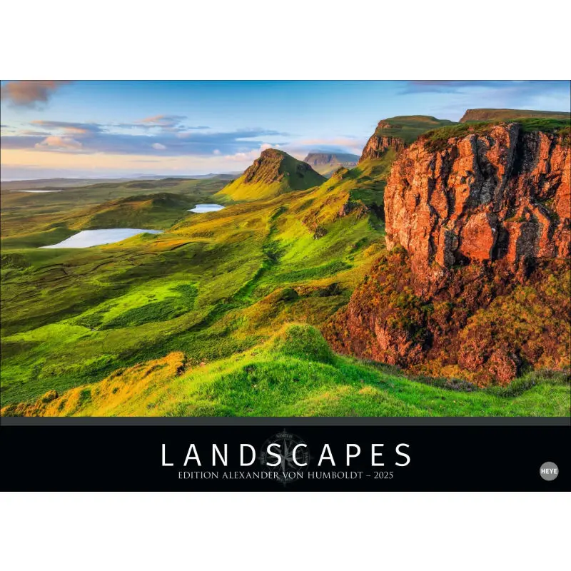 Beeindruckende Landschaften & Naturszenen Kalender - Landschaften 2024 Edition, Naturbilder, Panoramen