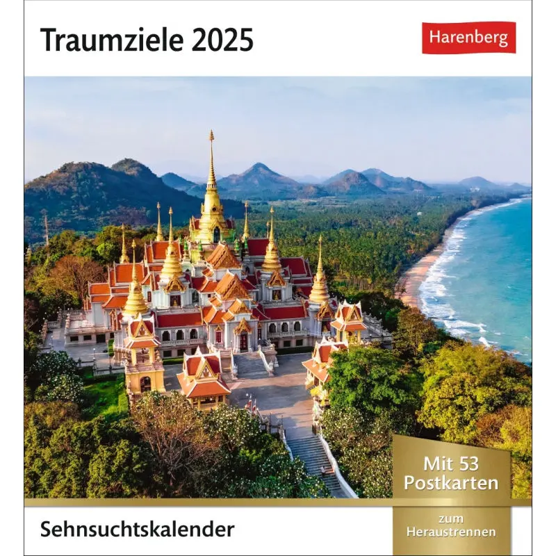 2024 Landschaft & Natur Kalender - Traumziele der Welt Verlockende Reiseziele Wandkalender