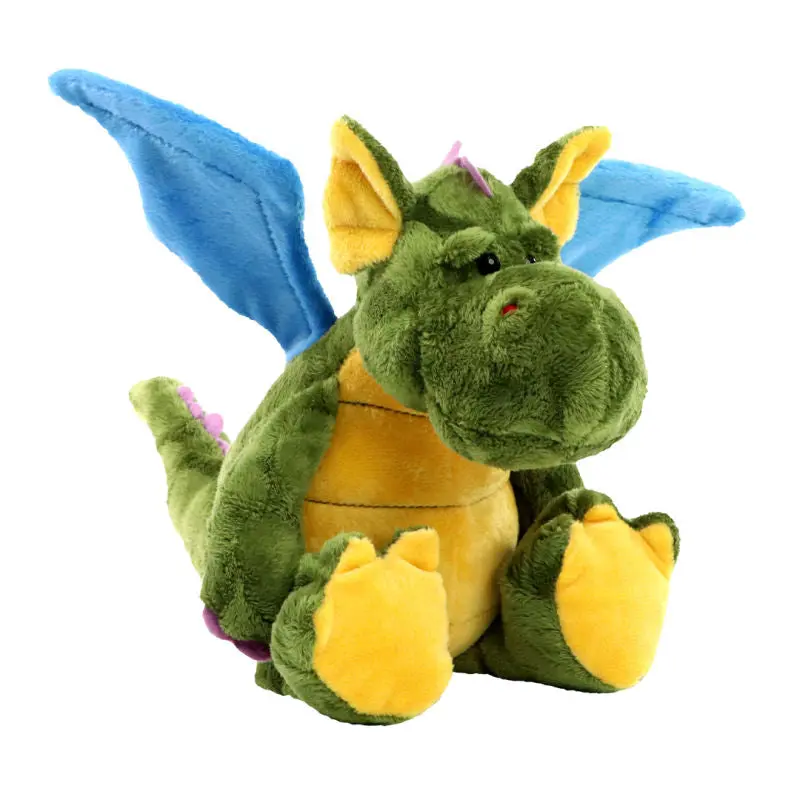MiniFeet Drache Ragnar - Multicolour Plüschdrache Weich & Fabelhaft Spielzeug & Deko