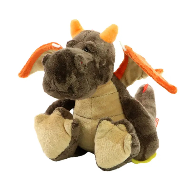 MiniFeet Drache Edda - multicolour - Stoffdrache, Kuscheltier, Plüschdrache