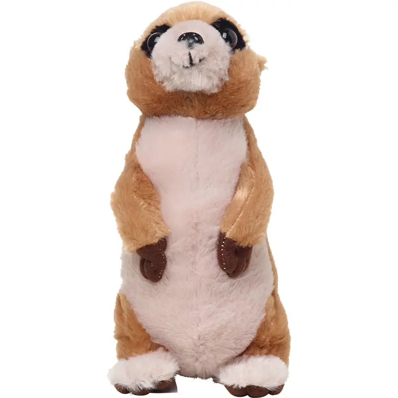 MiniFeet Erdmännchen Jürgen - Braun Plüschmännchen Niedlich & Kuschelig Deko & Spielzeug