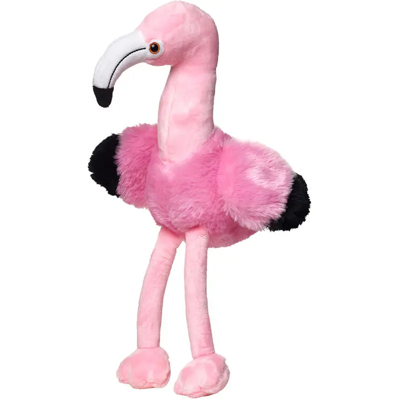 MiniFeet Flamingo Fernando - Pink Plüschflamingo Weich & Farbenfroh Deko & Spielzeug