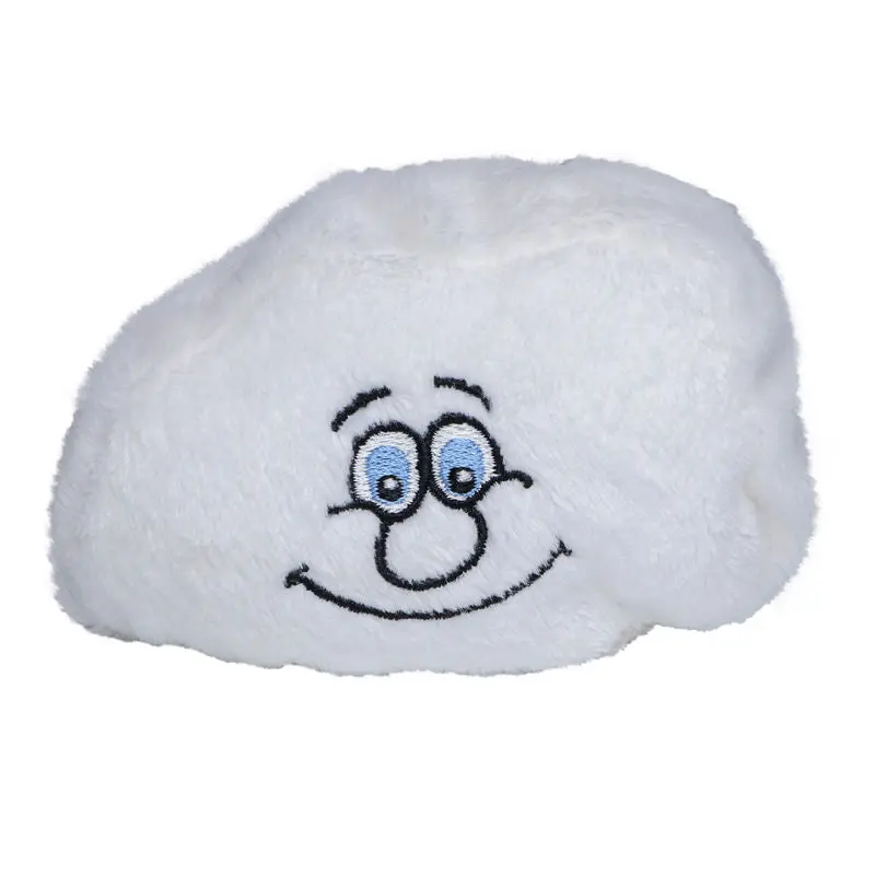 MiniFeet Wolke - Weiß, Weiche Plüschwolke für Babys zum Kuscheln und Dekorieren
