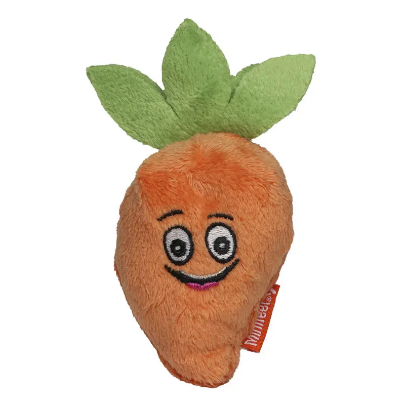 MiniFeet Karotte - Orange Plüschgemüse Weich & Lebhaft Deko & Spielzeug