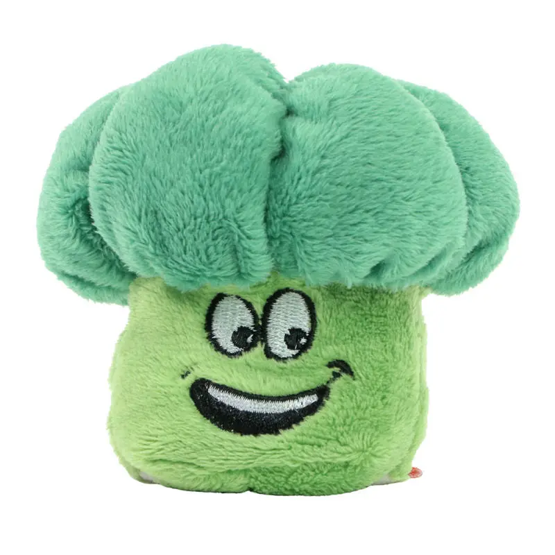 MiniFeet Brokkoli - Grün Plüschgemüse Weich & Niedlich Dekoration & Spielzeug Geschenkidee
