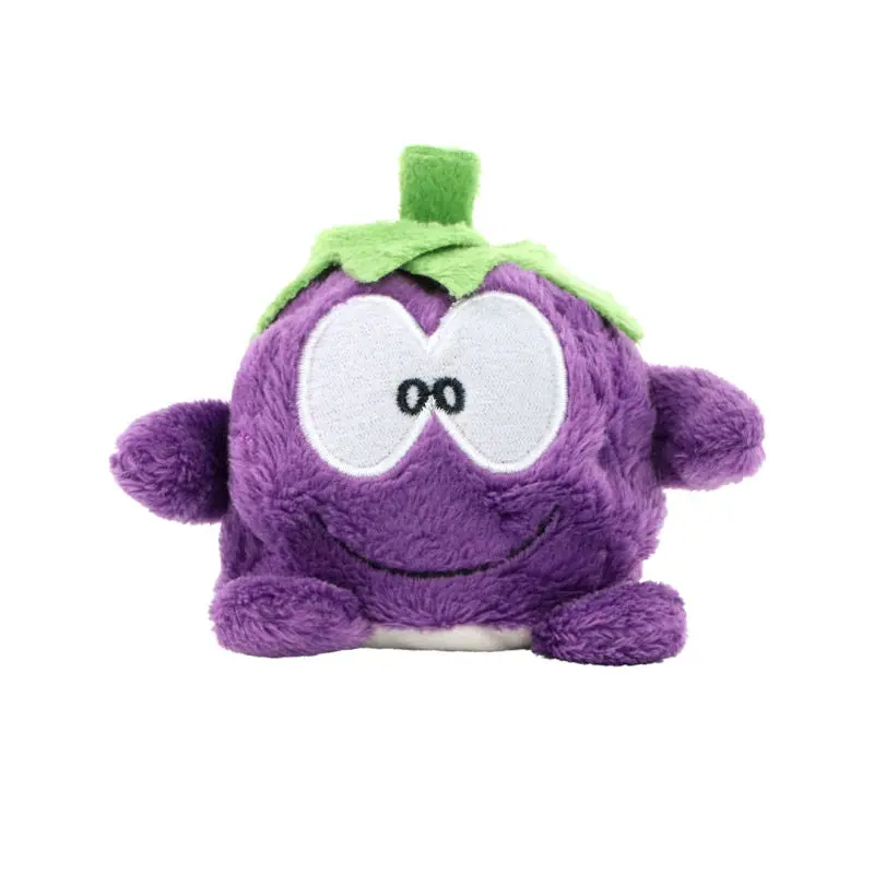MiniFeet Brombeere - Lila Plüschfrucht Weich & Realistisch Deko & Spielzeug Geschenkidee