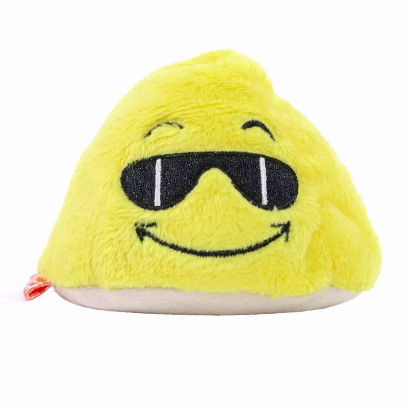 Gelber MiniFeet 2Face CoolHearts: Fröhliche Fußbekleidung für stilbewusste und coole Auftritte