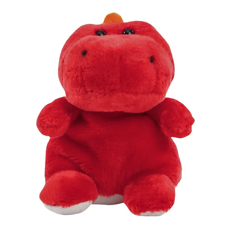 MiniFeet XXL Drache - Feuerrot, Riesiger Plüschdrache für Kinder zum Kuscheln und Spielen