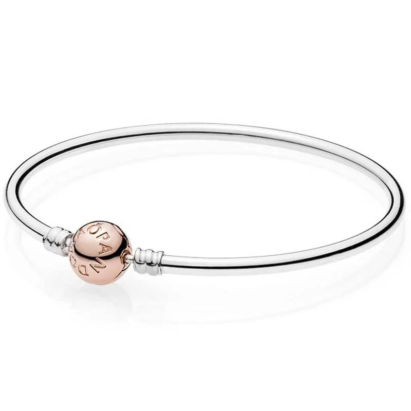 Pandora Armband Damen Moments Silber Roségold 580713 17