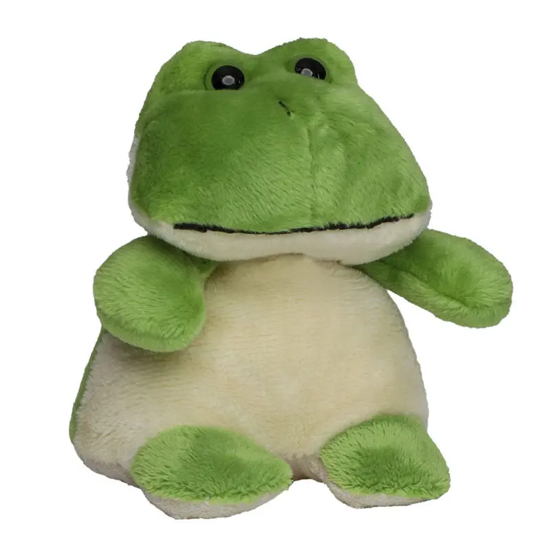 MiniFeet XXL Frosch - Riesiger Plüschfrosch für Kinder: Lebendiges Grün und kuschelweiches Material