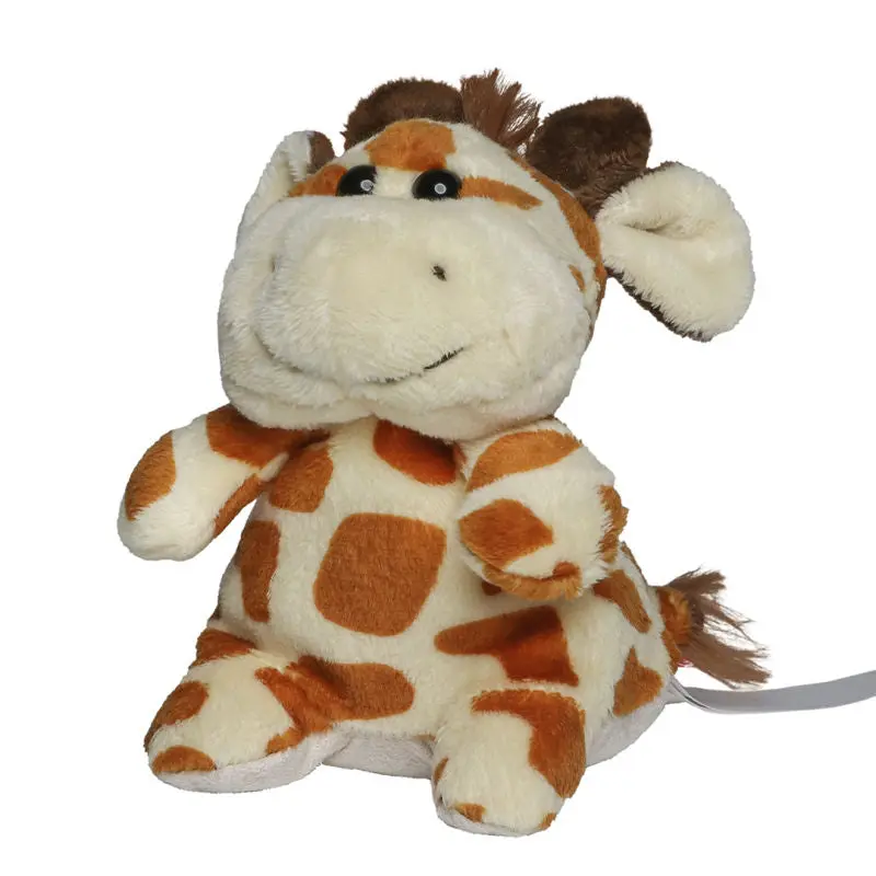 MiniFeet XXL Giraffe - Riesige Plüschgiraffe für Kinder: Sanftes Beige und extra weiches Fell