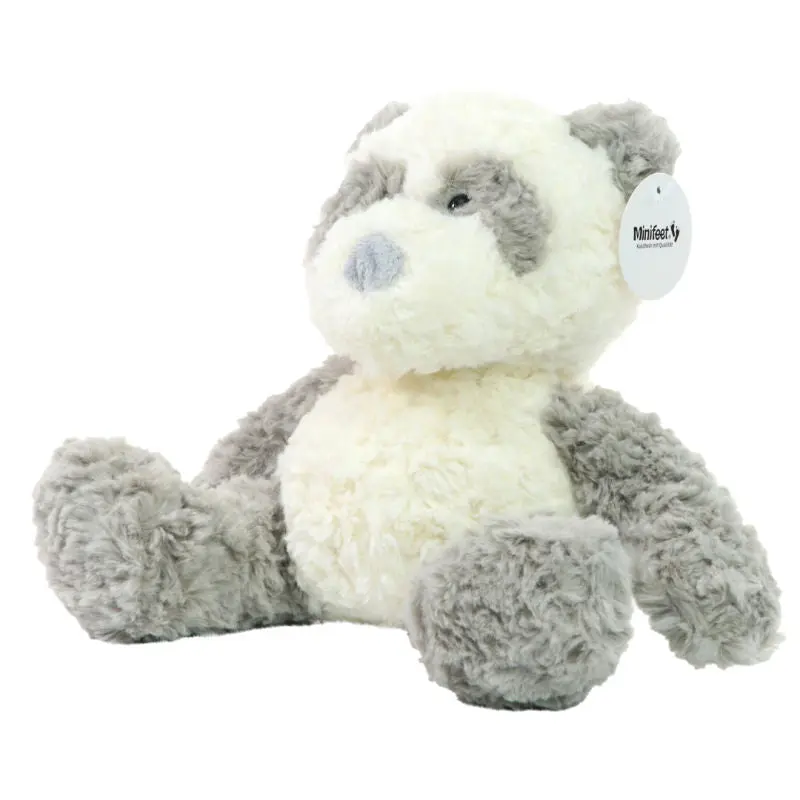 MiniFeet Panda Thore - Stein Plüschpanda Weich & Niedlich Deko & Spielzeug Geschenk