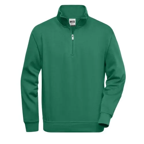 Robuster Workwear Halb-Reißverschluss Pullover – Bequemer und strapazierfähiger Arbeits-Sweater