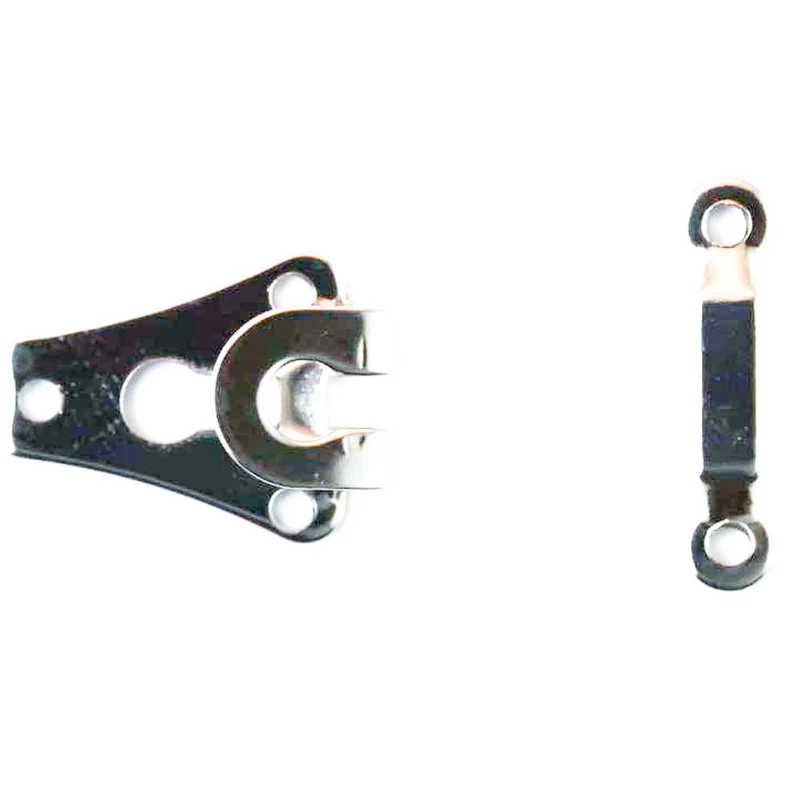 Hosen- und Rockhaken Silberfarben – Metallhaken HOE-3