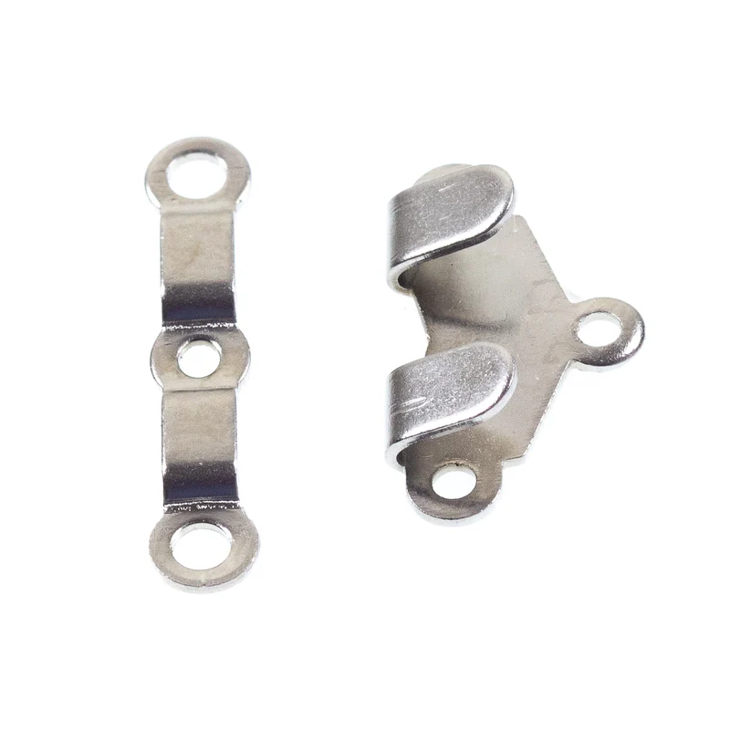 Hosenhaken Doppelhaken Silber – Metallhaken HOE-4