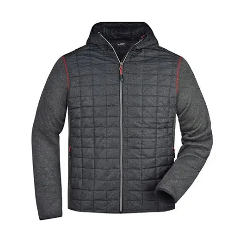 Herren Strick-Hybridjacke: Stil, Komfort & Vielseitigkeit Modische Übergangs- & Freizeitjacken