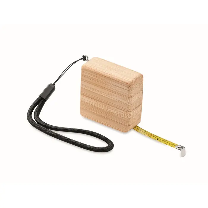 SOKUTEI Maßband - 1m - Bambus - Holz Umweltfreundliches Messwerkzeug