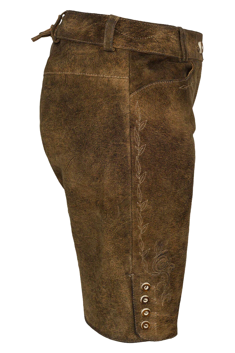 Damen Lederhose kurz
