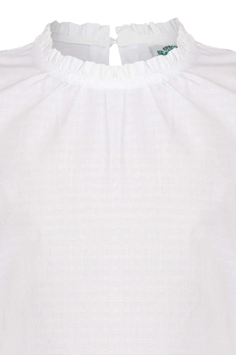Kinder Trachtenbluse gemustert