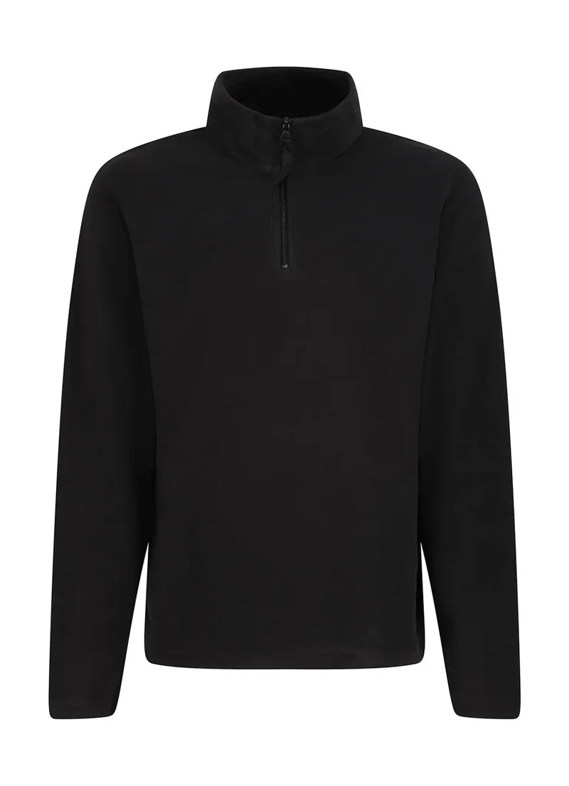 Mikro Fleece Pullover mit Reißverschluss am Hals