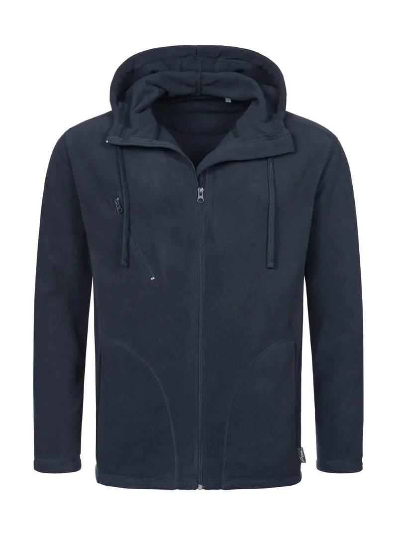Kapuzensweatjacke aus Fleece
