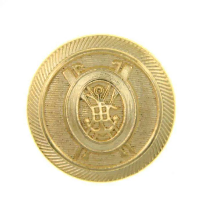 Metallknopf Wappenmotiv Gold – Uniformknopf MK-227G