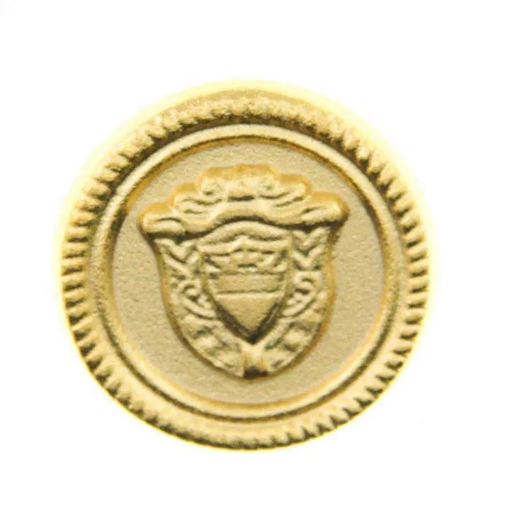 Metallknopf Wappenmotiv Gold – Uniformknopf MK-226G