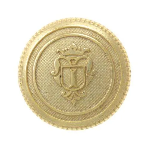 Metallknopf Wappenmotiv Gold – Uniformknopf MK-115G
