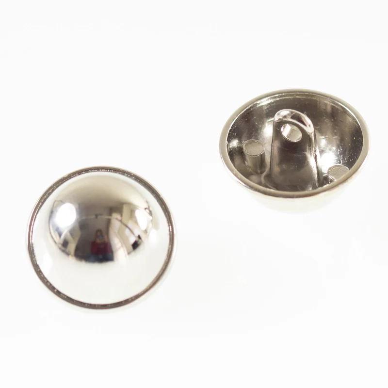Metallknopf Wappenoptik Silber – Uniformknopf MK-90S