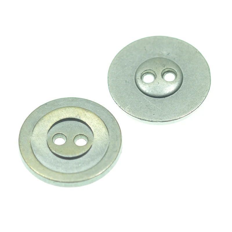 Metallknopf Wappenoptik Silber – Uniformknopf MK-66-SG